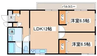 フェニックス0【3階】の間取り
