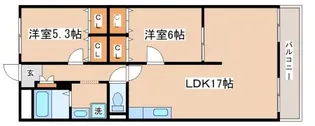 フルール星が丘【3階】の間取り