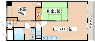 ベル野田【3階】の間取り