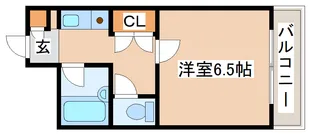 コーポ岡田【2階】の間取り