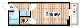 シャインエイト【405号室】の間取り
