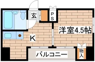 DAIMON板宿【601号室】の間取り