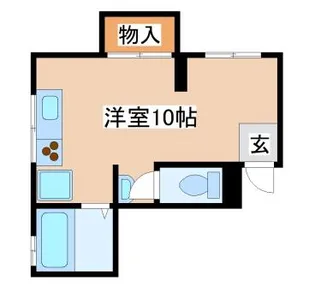 ハネオカハイツ【2階】の間取り