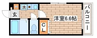 フレール奥須磨【1階】の間取り