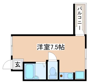 ベル東須磨【303号室】の間取り