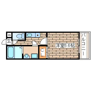 MOCO01【103号室】の間取り