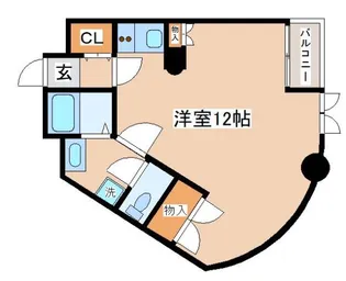 平野レジデンス【3階】の間取り