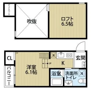 パロアルトスリー【1階】の間取り