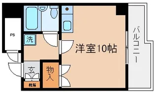 ヌーベルフルーブ【6階】の間取り