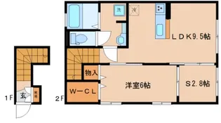 Lamaisonひじりの丘【2階】の間取り