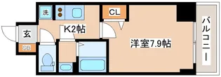 プレサンス神戸セレスティア【2階】の間取り