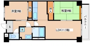 ワインベール新長田【302号室】の間取り