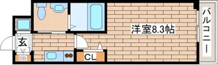 セレニテ神戸元町【7階】の間取り