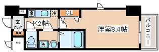 エスリード三宮旭通【4階】の間取り
