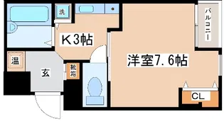 プレサンス神戸メリケンパーク前【10階】の間取り