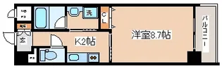 エル・セレーノ石屋川【4階】の間取り