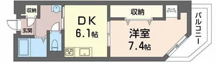 フェニーチェⅡ【1104号室】の間取り