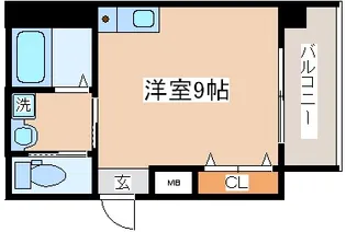 サンステージ神戸大倉山【5階】の間取り