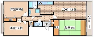 シュネルパーク・レジデンス【1階】の間取り