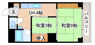 サムティ青木【4階】の間取り