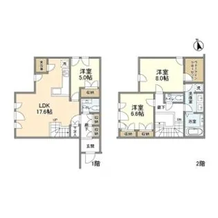ブリランテ苦楽園の間取り
