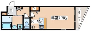 プレサンス神戸駅前グランツ【11階】の間取り