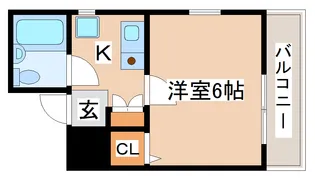 デュランタ【305号室】の間取り