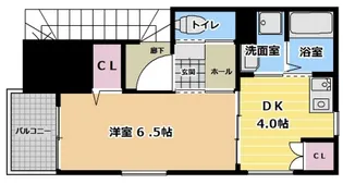 エターナルシー福田【3階】の間取り
