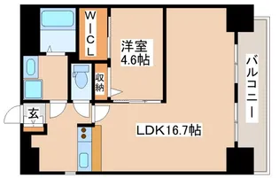 デコール神戸1【2階】の間取り
