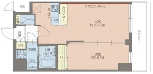 プレジオ西宮北口【2階】の間取り