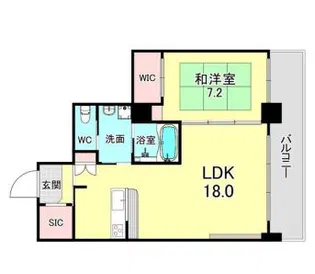 ザ・レジデンス芦屋スイート オーシャンヒルズ【8階】の間取り