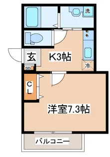 ALEGRIA高速長田【2階】の間取り