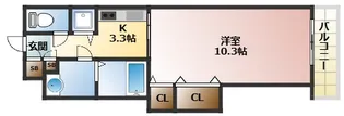 メトロポリタン【2階】の間取り