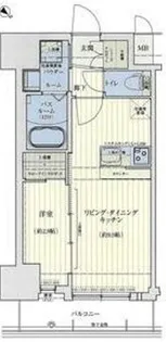 スワンズシティ神戸湊川Ⅱ【13階】の間取り