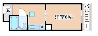 ハイツSea&See【4階】の間取り