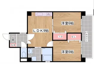 リーグレック元町【8階】の間取り