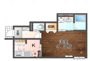 Luxe MAYA【1階】の間取り