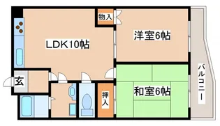アン・グラーダム【3階】の間取り