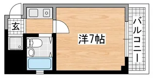 リーグレック元町【3階】の間取り
