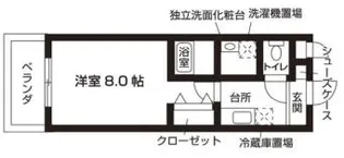 ラビグレイス武庫川ウェスト【3階】の間取り