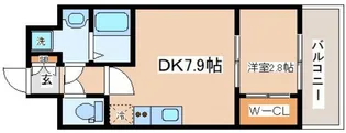 プレリスNEO神戸湊川公園ヴェルト【13階】の間取り