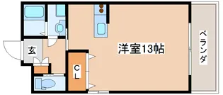 eRio朝霧【202号室】の間取り
