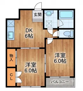 昴ビル【5階】の間取り