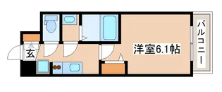 ファステート神戸サルビア【206号室】の間取り