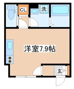 ザ・シティ福田テラスⅡ【1階】の間取り