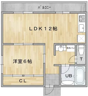 柳生マンション【3階】の間取り