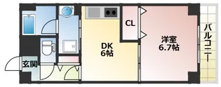 セレナ東甲子園【2階】の間取り