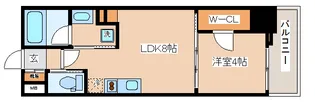 ブエナビスタ神戸駅前【7階】の間取り