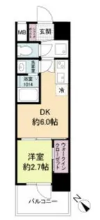 セレニテ西元町アリエ【3階】の間取り