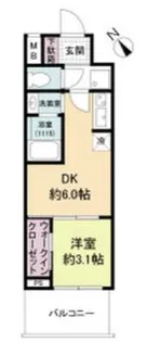 セレニテ西元町アリエ【10階】の間取り
